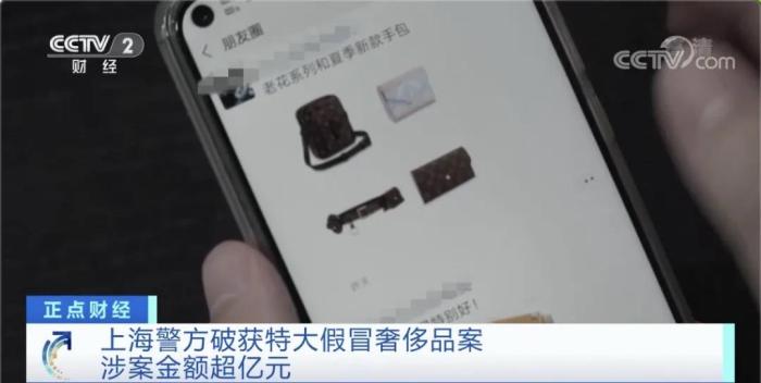 涉案过亿! 假LV包竟能扫出官网链接