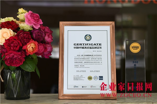 6月25日，红豆登榜“中国500最具价值品牌”80位 。.JPG