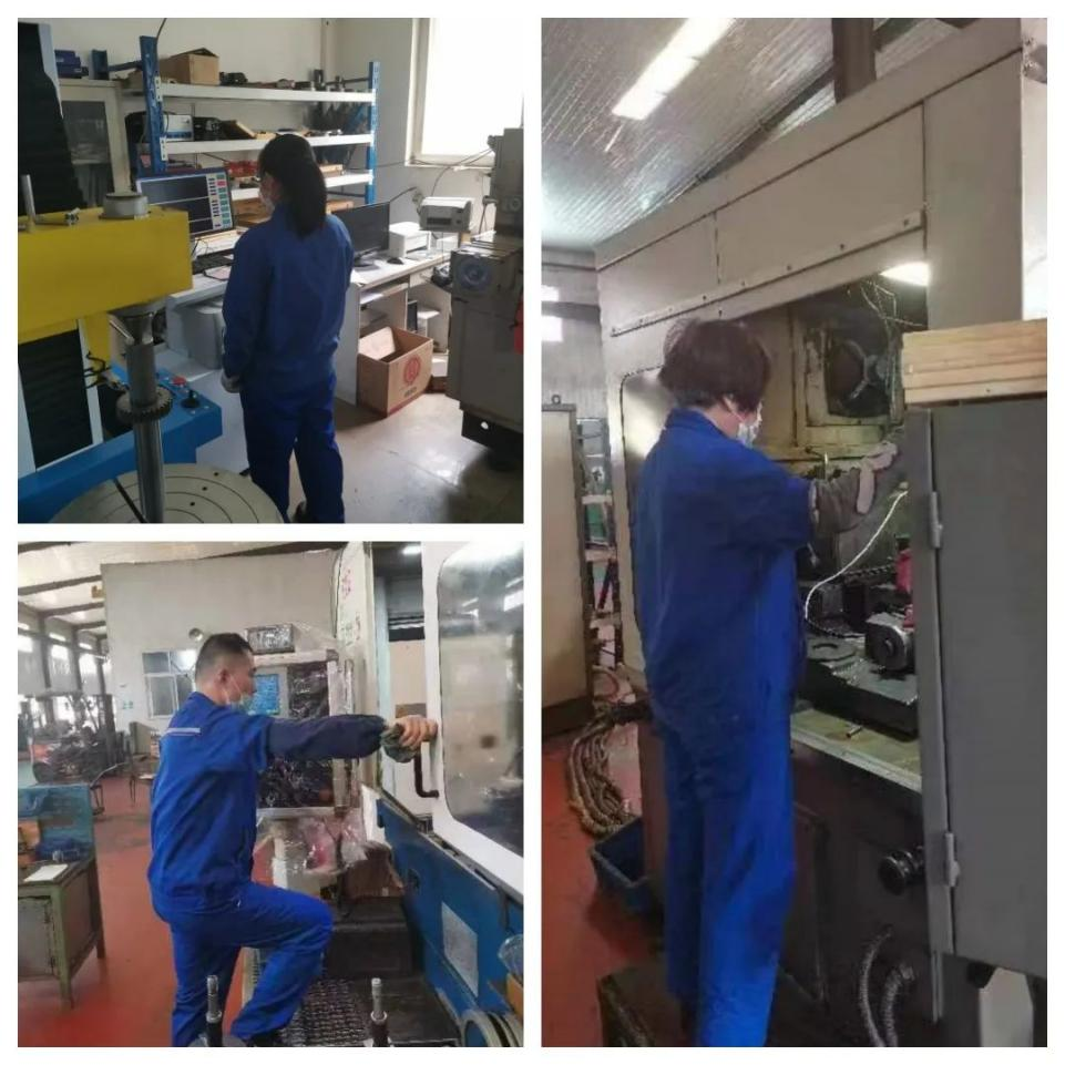 五一假期不停歇 加班加点忙生产--山东省地矿局二四八大队青岛核工机械五一生产纪实