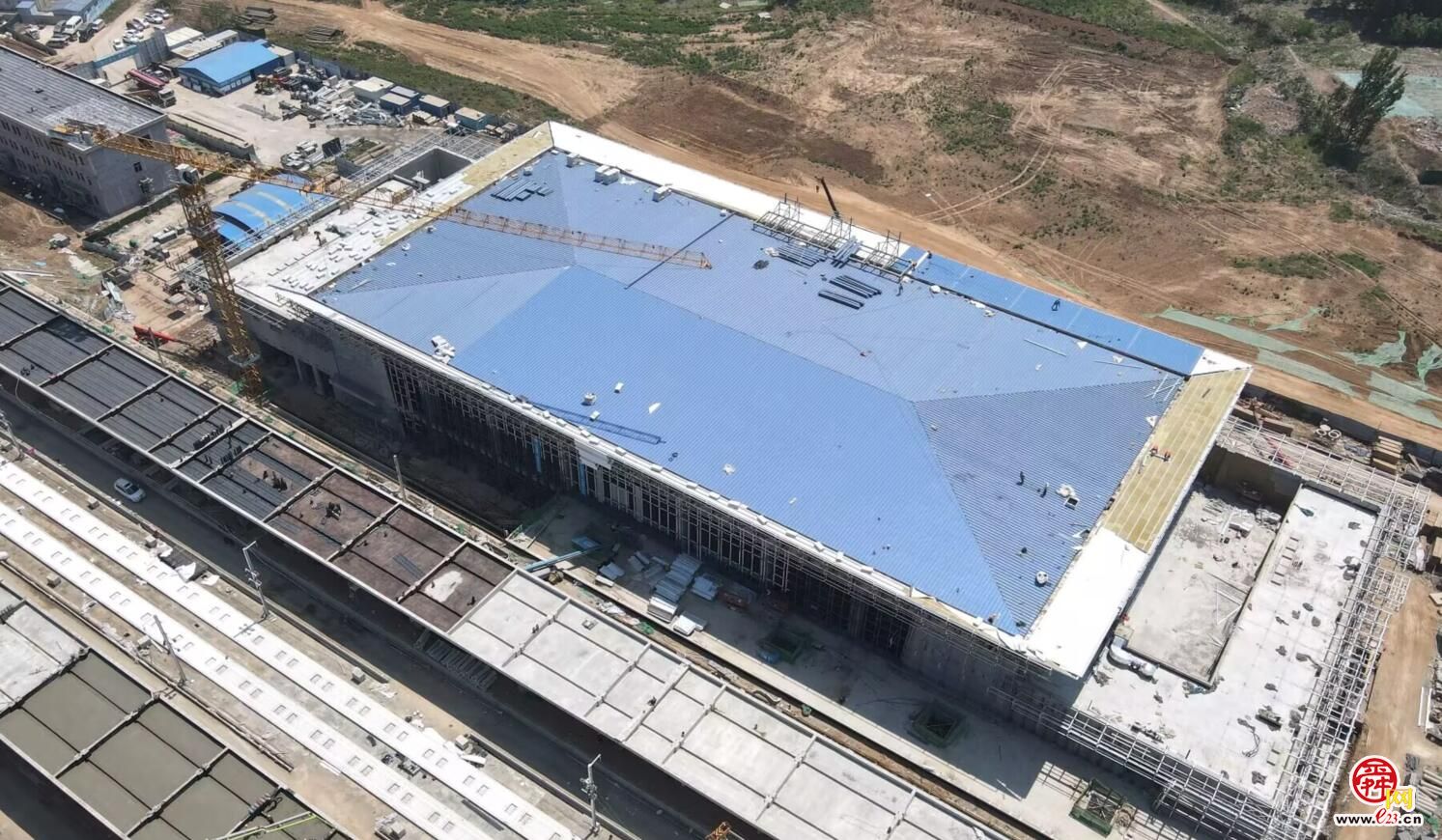 济郑高铁长清站建设进入装饰装修阶段