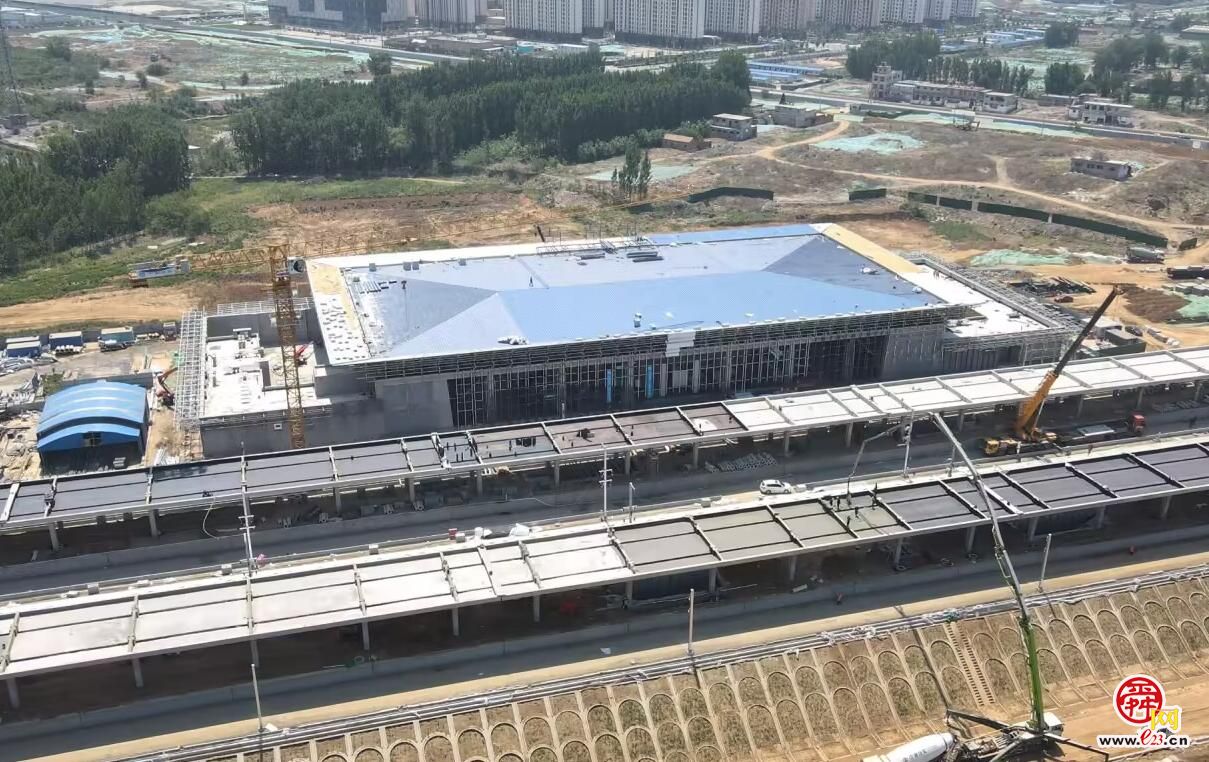 济郑高铁长清站建设进入装饰装修阶段