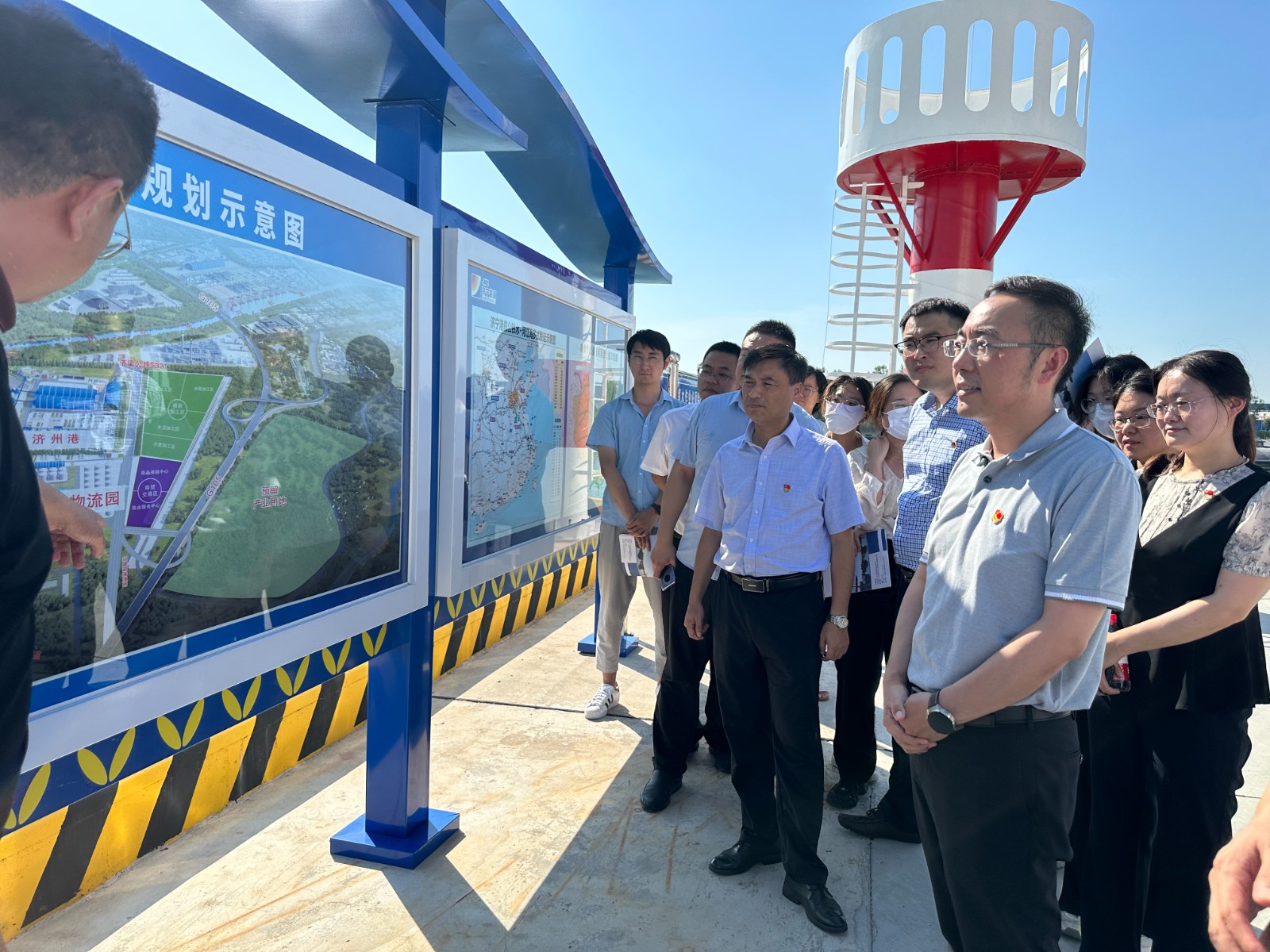 提振精气神！济宁市委网信办把主题党日活动办到生产建设一线