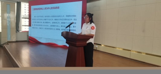 粥店街道城市社区后备干部竞职演说举行34名社区工作者现场展风采