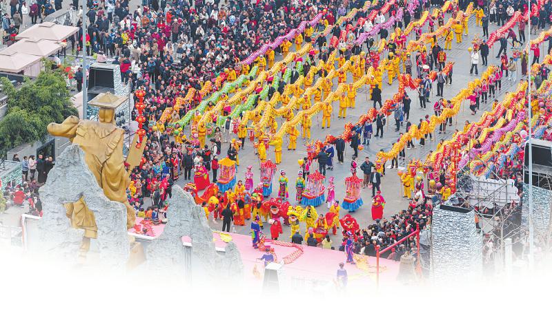 正月初一全省A级景区迎客超767万人次 非遗年俗点燃出游热情 