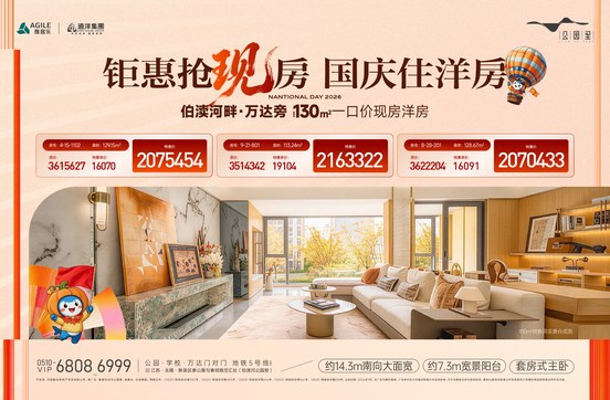 雅居乐远洋公园里-国庆特惠现房-软文-图片1